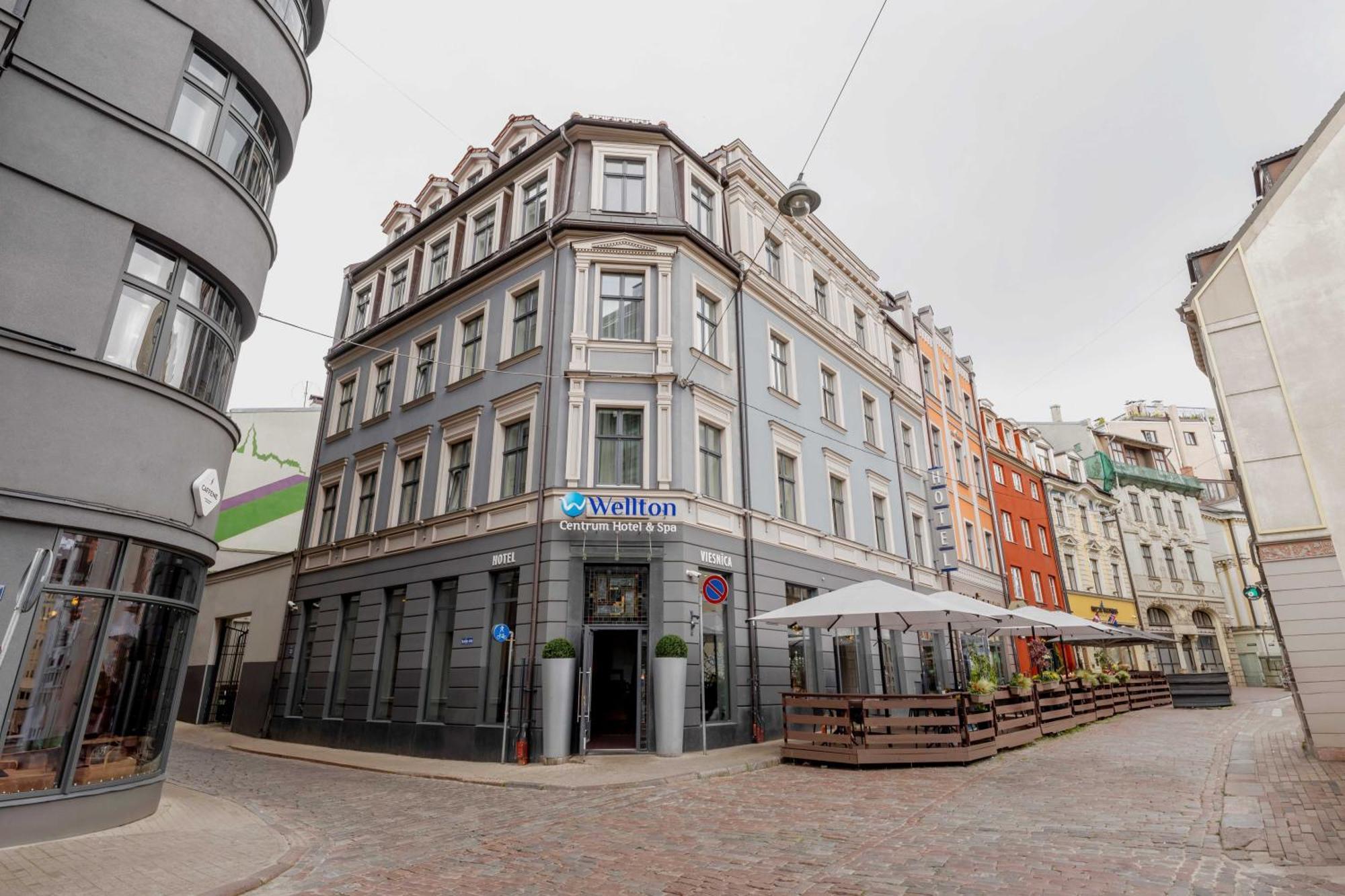 Wellton Centrum Hotel & Spa Riga Exterior photo