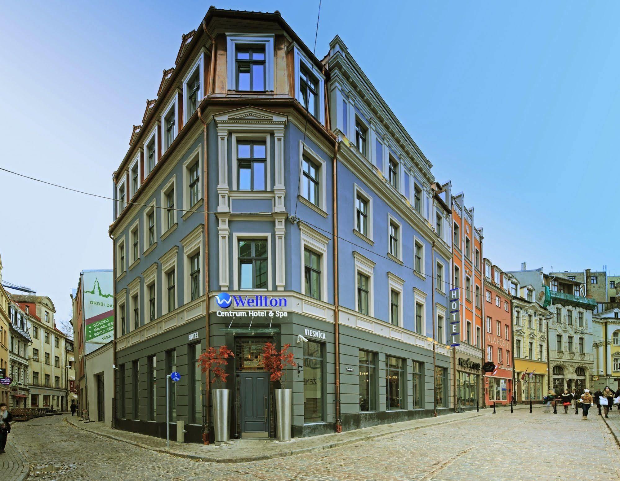 Wellton Centrum Hotel & Spa Riga Exterior photo